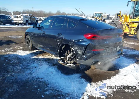 2023 BMW X6 xDrive40I from USA, damaged, VIN 5UXCY6C06P9P90638